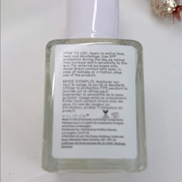 Volition Semillon Overnight Retinol Serum w/Avec Niacinamide Hyaluronic Acid NEW - Picture 4 of 16